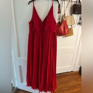 Azazie Vibrant Red Maxi Dress